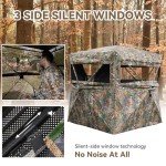 Huskfirm Portable Hunting Blind with Magnetic Door