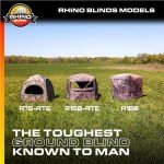 Rhino Blinds R180 3-Person See-Through Blind