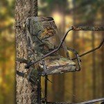 Heated Camouflage Hunting Seat Cushion with Backrest