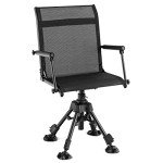 Tangkula 360° Silent Swivel Hunting Chair