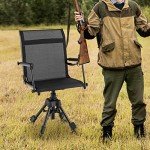Tangkula 360° Silent Swivel Hunting Chair