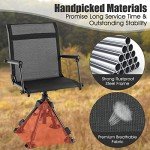 Tangkula 360° Silent Swivel Hunting Chair