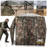 360-Degree Transparent Pop-Up Hunting Blind for 3