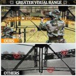 Portable 270° Camouflage Hunting Blind for 3