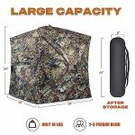 Monster 270° Camo Hunting Blind with Chair