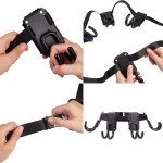 Treestand Strap Hangers with Metal Hooks for Hunting