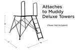Muddy Box Blind Tower Skids- Move Your Towers Easier, Multi, one Size