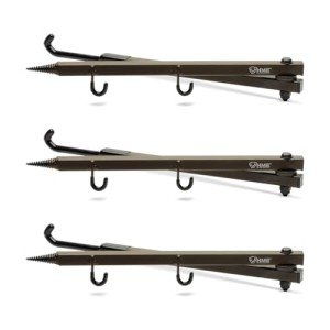 Portable Folding Tree Stand Bow Hanger with Hooks