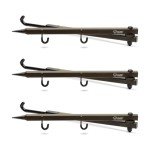 Portable Folding Tree Stand Bow Hanger with Hooks