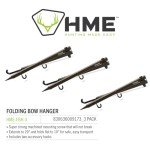 Portable Folding Tree Stand Bow Hanger with Hooks