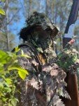 Mossy Oak Bottomland Camo Face Mask & Hat