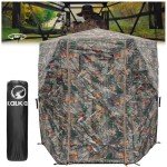 Kalkal 300° See-Through Pop-Up Hunting Blind