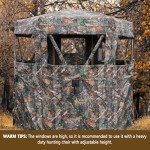Kalkal 300° See-Through Pop-Up Hunting Blind