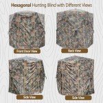Kalkal 300° See-Through Pop-Up Hunting Blind