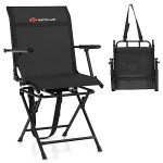 Goplus 360° Swivel Folding Hunting Blind Chair