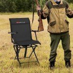 Goplus 360° Swivel Folding Hunting Blind Chair