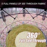 Extra Large 4-Person Pop-Up Hunting Blind Set