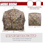 Extra Large 4-Person Pop-Up Hunting Blind Set