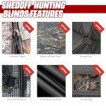 Extra Large 4-Person Pop-Up Hunting Blind Set