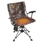 360° Swivel Heated Hunting Chair - Portable Camo