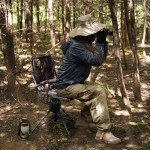 360° Swivel Heated Hunting Chair - Portable Camo