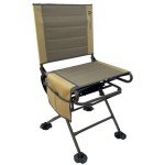Black Sierra 360° Silent Swivel Hunting Chair