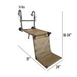 Momarsh Foldable Dog Ramp for Hunting & Training