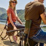 Portable Camouflage Hunting Chair with Backrest