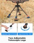 KEMIMOTO 360° Swivel Folding Hunting Chair