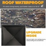 Extra Large 4-Person Hunting Blind with Chair