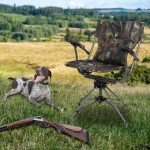 360° Swivel Hunting Chair for Ground Blinds