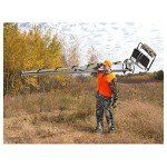 Guide Gear 12' Tripod Deer Stand Tower for Hunting Climbing Hunt Seat, Hunting Gear Equipment Accessories