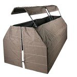 Lucky Duck 2x4 Blind with Flip Top Features