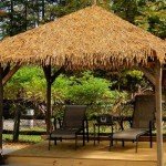 Artificial Thatch Roof Cover for Hunting Blinds