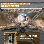 XProudeer Portable See-Through Hunting Blind