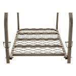 Guide Gear 18’ Ladder Tree Stand for Archery with Seat and Foot Platform, Bow and Deer Hunting Accessories