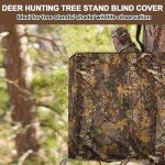 Niuyhe Large Camo Hunting Blind with Silent Zips