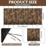 Niuyhe Large Camo Hunting Blind with Silent Zips