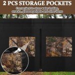 Niuyhe Large Camo Hunting Blind with Silent Zips