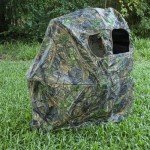 AUSCAMOTEK See-Through Pop-Up Hunting Blind with Chair