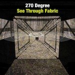 TIDEWE 270° See-Through Pop-Up Hunting Blind