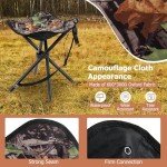 Portable Camouflage Folding Hunting Stool - 2 Pack