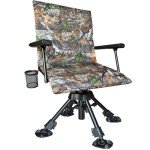 CROSS MARS Camo Portable Swivel Hunting Chair