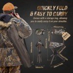 KEMIMOTO 360° Swivel Camouflage Hunting Chair