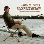 KEMIMOTO 360° Swivel Camouflage Hunting Chair