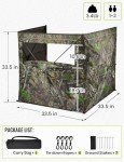 TIDEWE 3-Panel Turkey Hunting Blind with Carry Bag