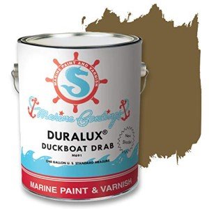 DURALUX Duckboat Drab Camouflage Paint, 1 Gallon