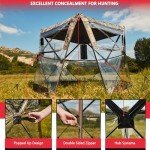 Portable 2-3 Person Camouflage Hunting Blind
