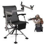 360° Swivel Hunting Chair with Adjustable Features