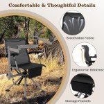 360° Swivel Hunting Chair with Adjustable Features
